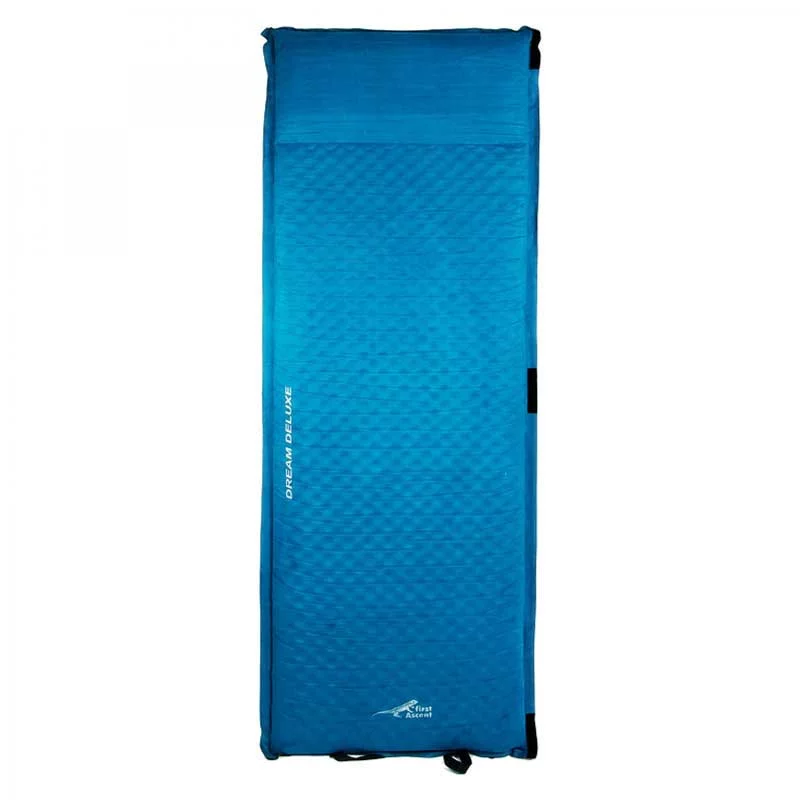 FIRST ASCENT DREAM DELUXE CAMPING MATTRESS ORION BLUE