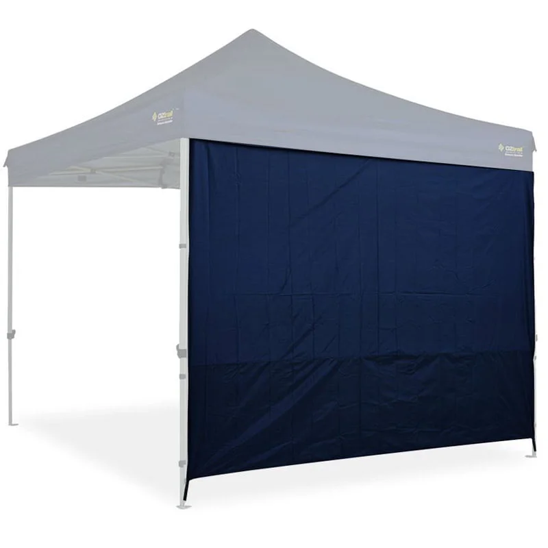 OZtrail Gazebo Heavy Duty Solid Wall 3m blue