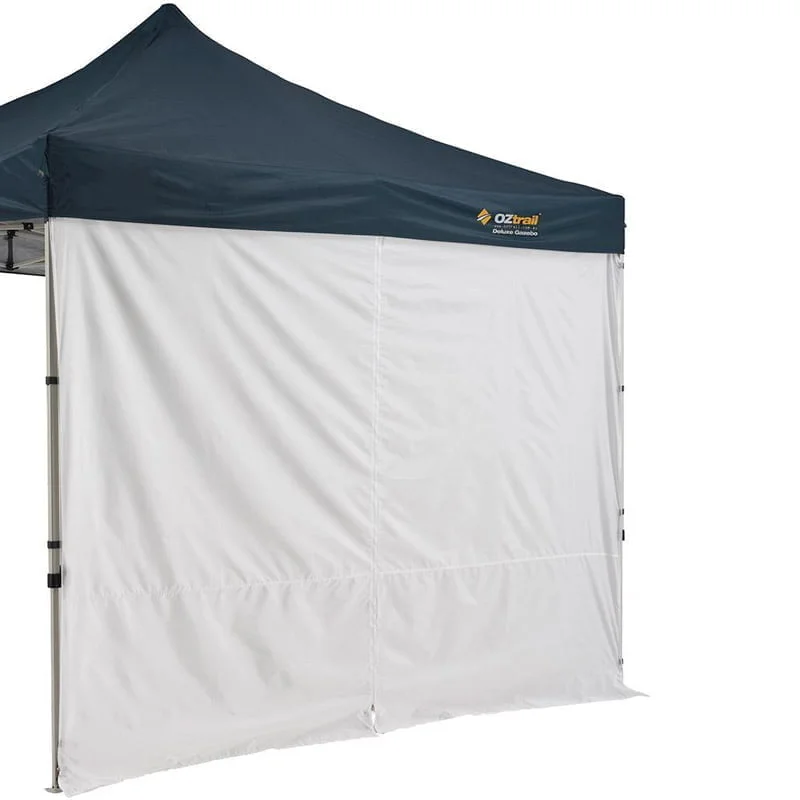 OZtrail Gazebo Solid Wall With Centre Zip 3m