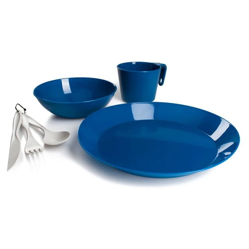 GSI Outdoors Cascadian 1 Person Table Set blue