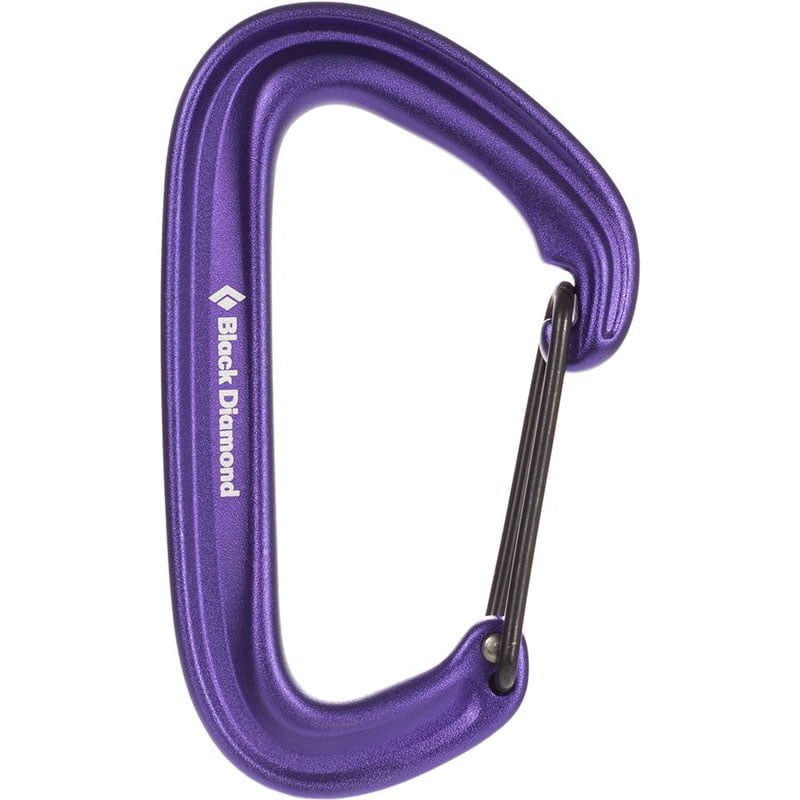 Black Diamond LiteWire Carabiner - Purple