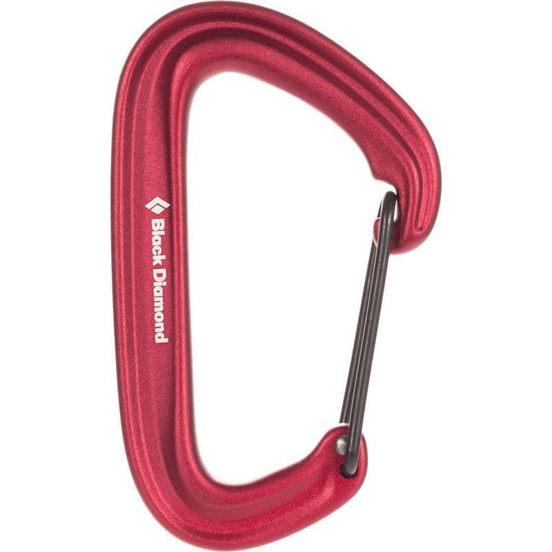 Black Diamond LiteWire Carabiner - Red