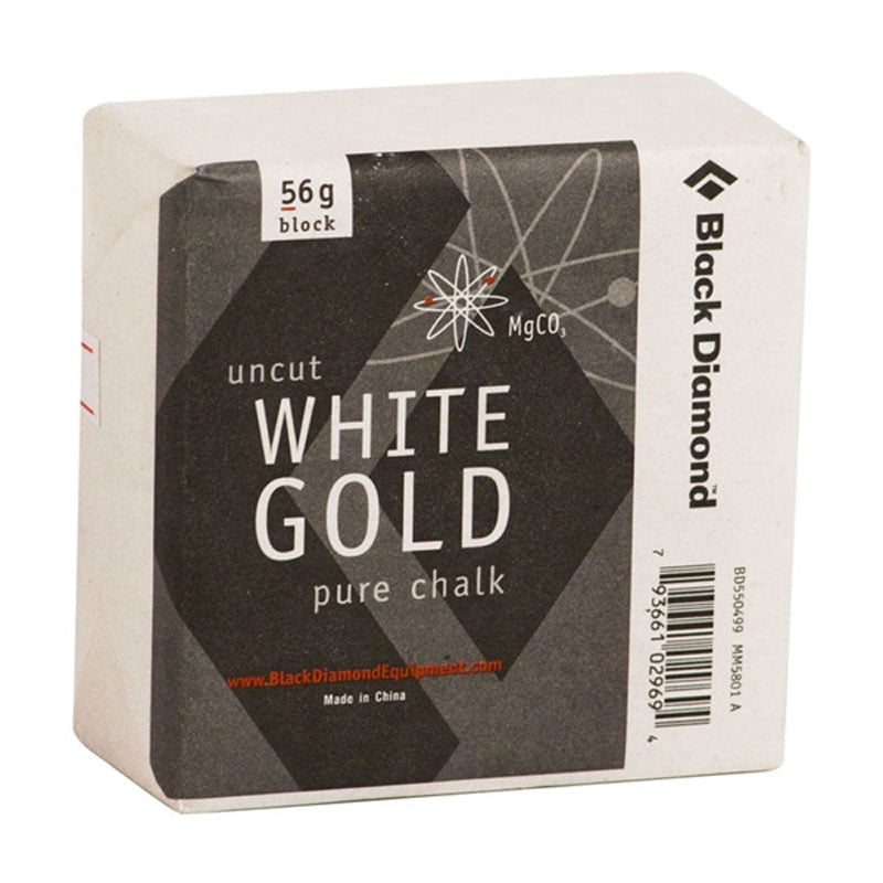 Black Diamond 56g White Gold Chalk Block - Box of 8