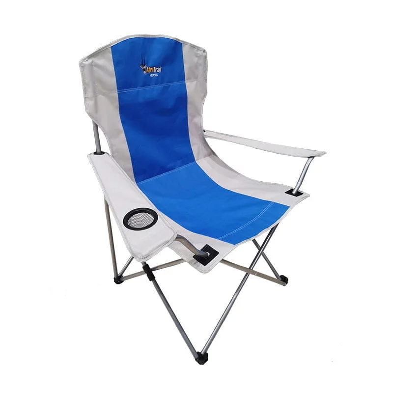 Afritrail Oryx Deluxe Folding Armchair - Blue