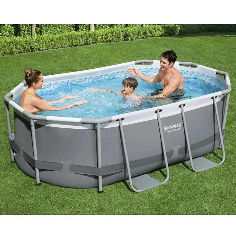 Bestway Power Steel Oval Frame Pool Set - 3.05m