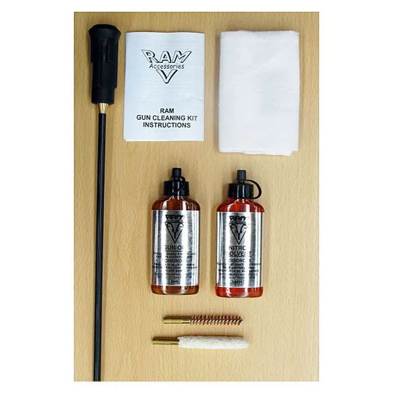 Ram Compact Rifle Cleaning Kit 1 Piece Rod AK/.30