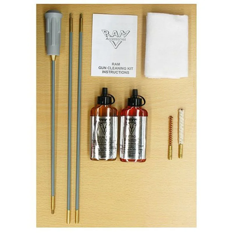 Ram Rifle Cleaning Kit 3 Piece Rod .22