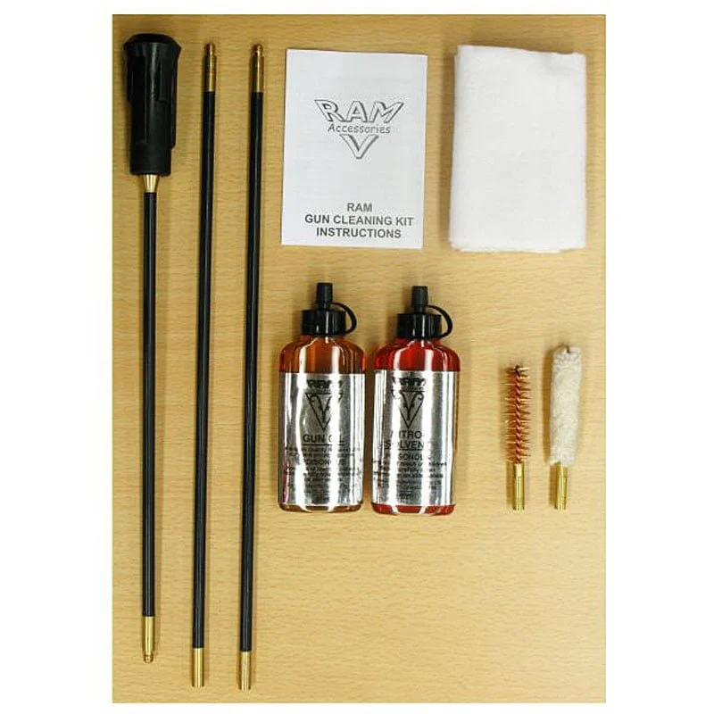 Ram Rifle Cleaning Kit 3 Piece Rod .458