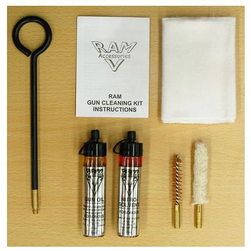 Ram Ring Handle Handgun Cleaning Kit .38