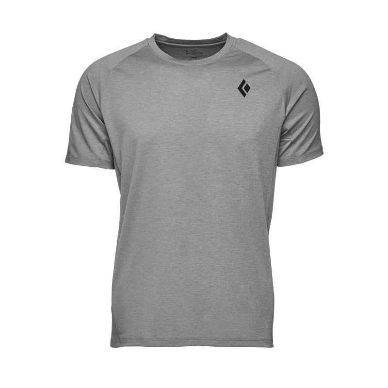 Black Diamond Lightwire Tech Tee - Men's Steel Grey