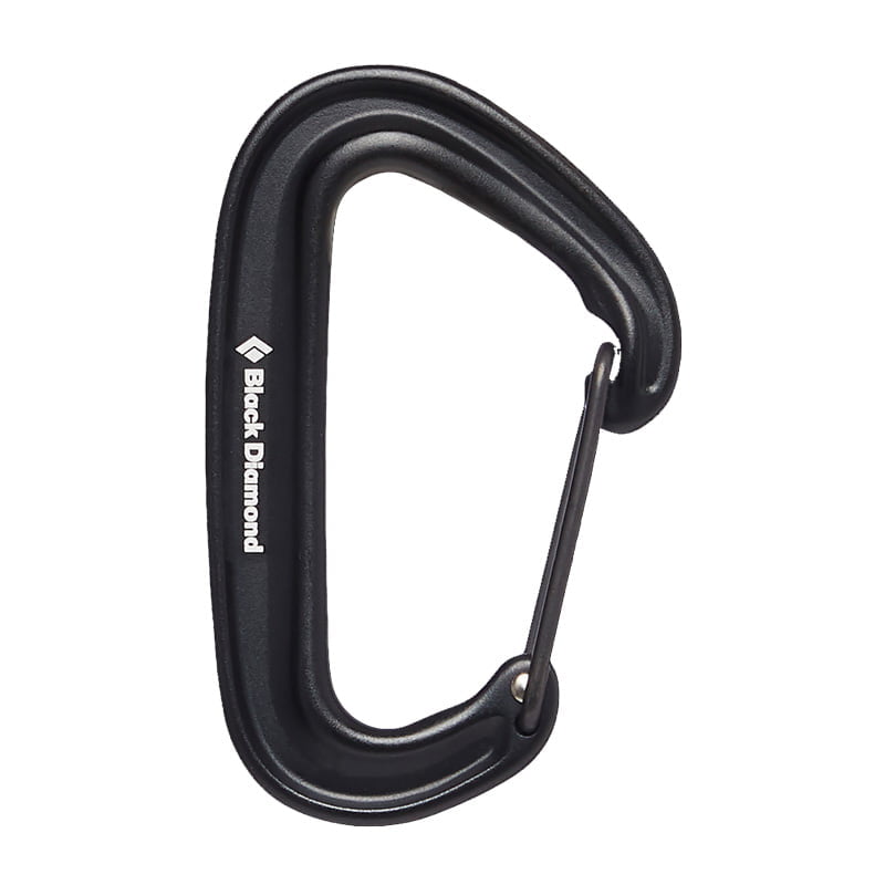 Black Diamond MiniWire Carabiner - Black