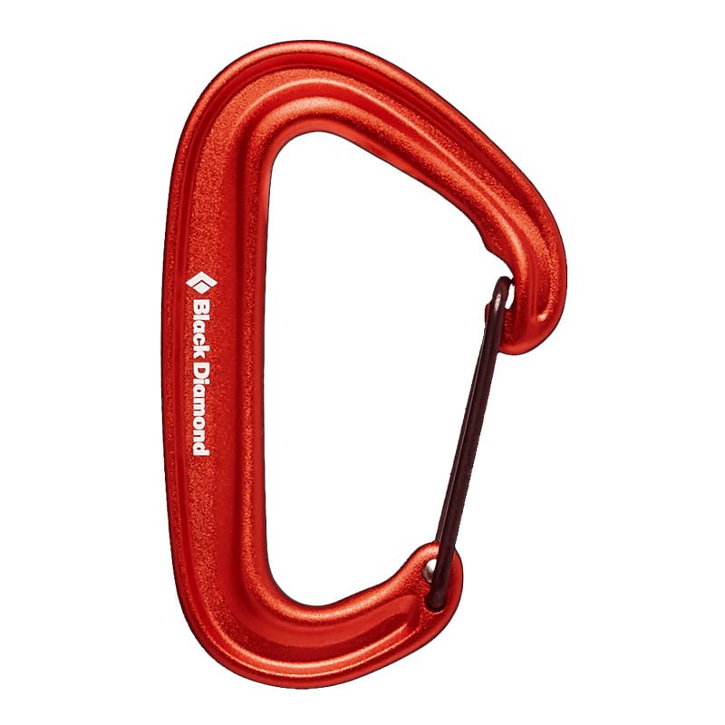 Black Diamond MiniWire Carabiner - Red