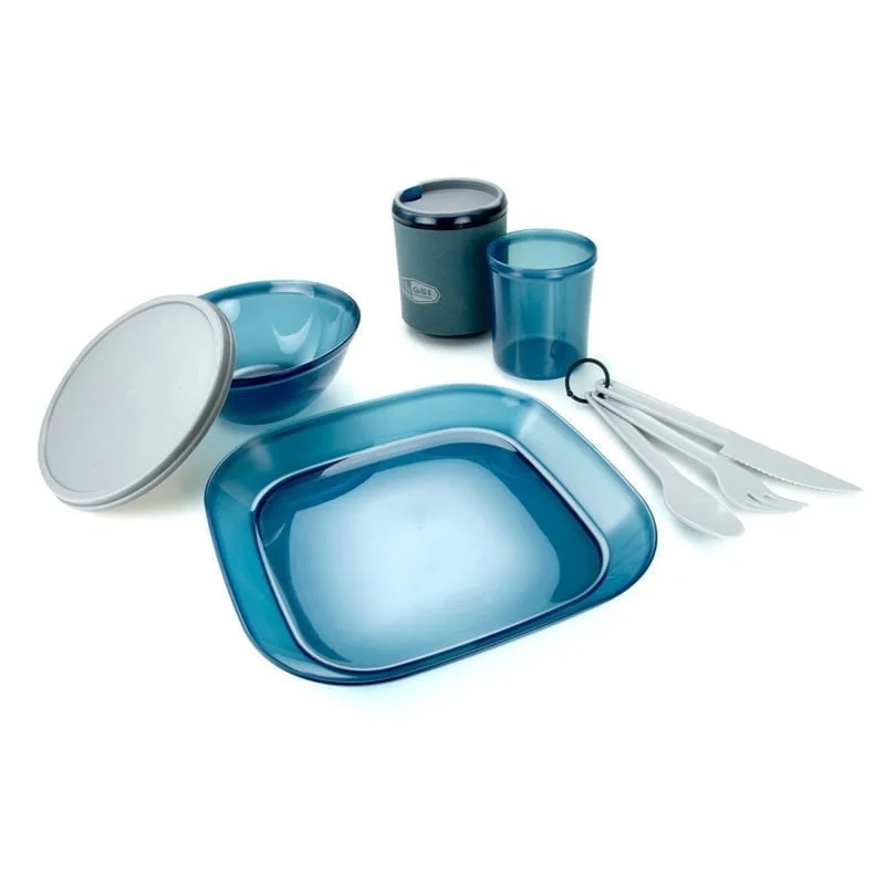 GSI Outdoors Infinity 1 Person Tableset - Blue