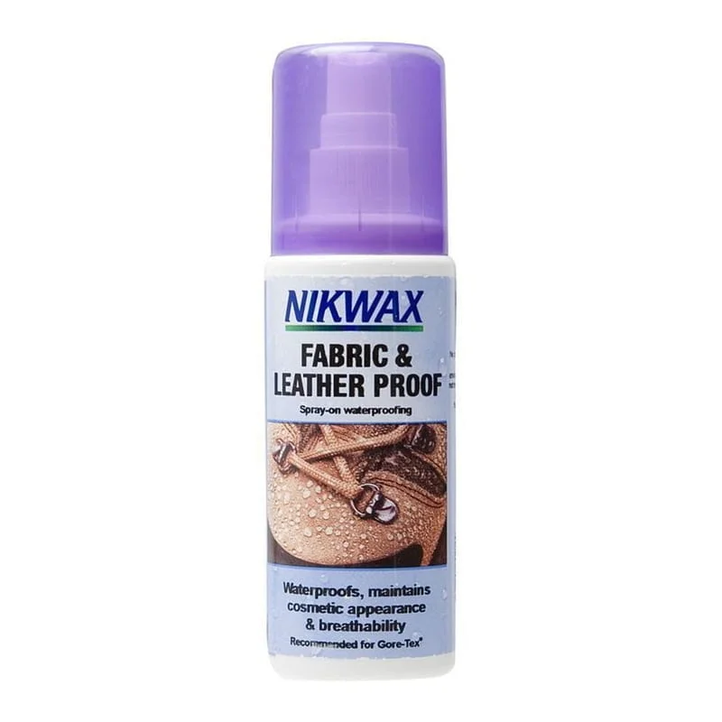 Nikwax Fabric and Leather Proof - 125ml Spray-On