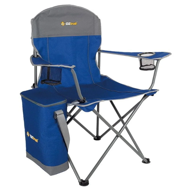 OZtrail Side Chiller Chair - Blue