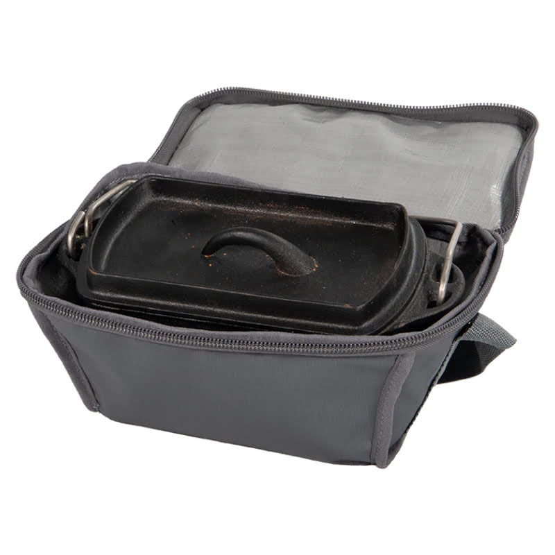 Camp Cover Bread Pan Cover Ripstop - Charcoal