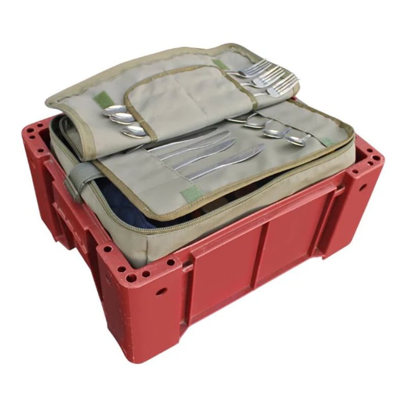 Camp Cover Kitchen Organizer Deluxe - Khaki