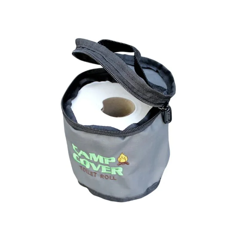 Camp Cover Toilet Roll Holder - Charcoal