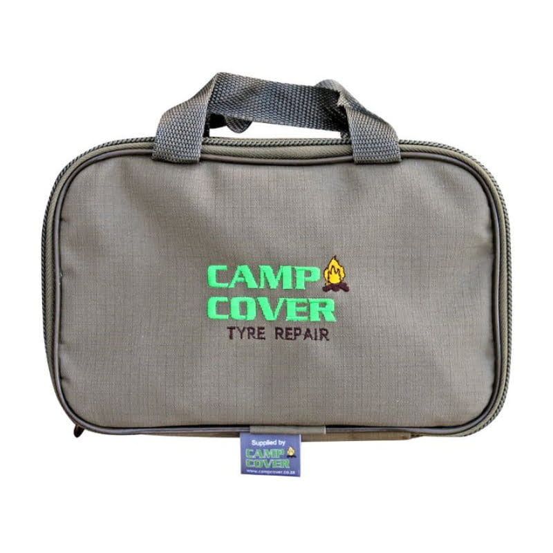 Camp Cover Tyre Repair Kit Bag - Khaki