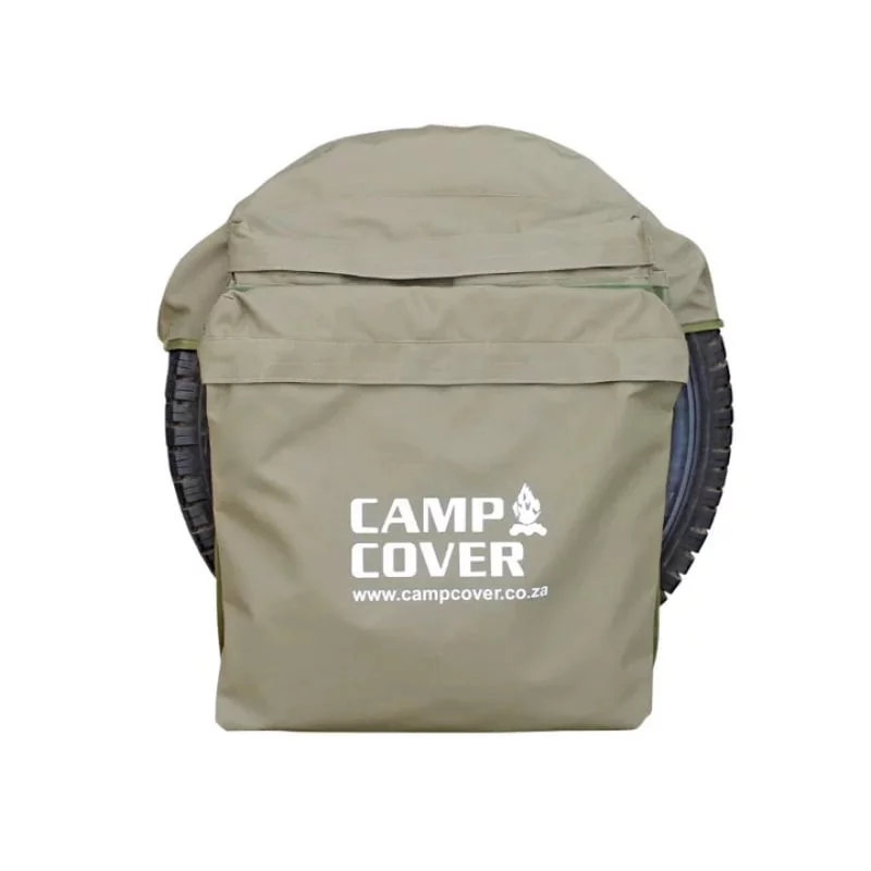 Camp Cover Wheel Bin Safari - Large Khaki