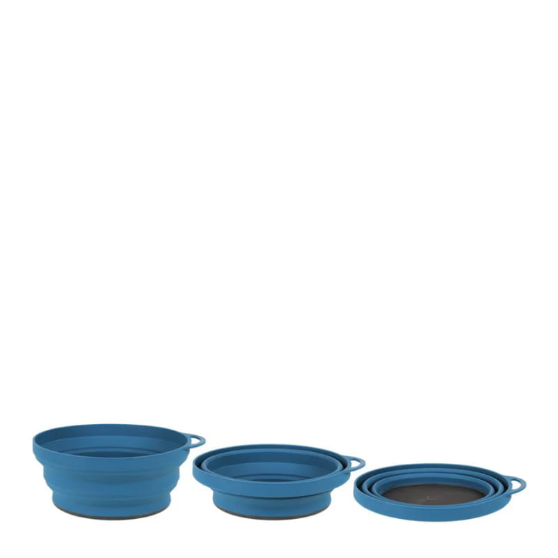 Lifeventure Ellipse Collapsible Bowl - Navy