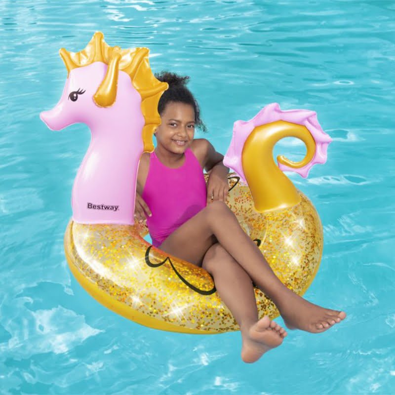 Bestway Glitter Seahorse Swim Ring