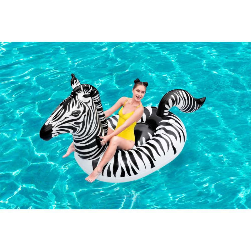 Bestway Lights n Stripes Zebra Pool Float