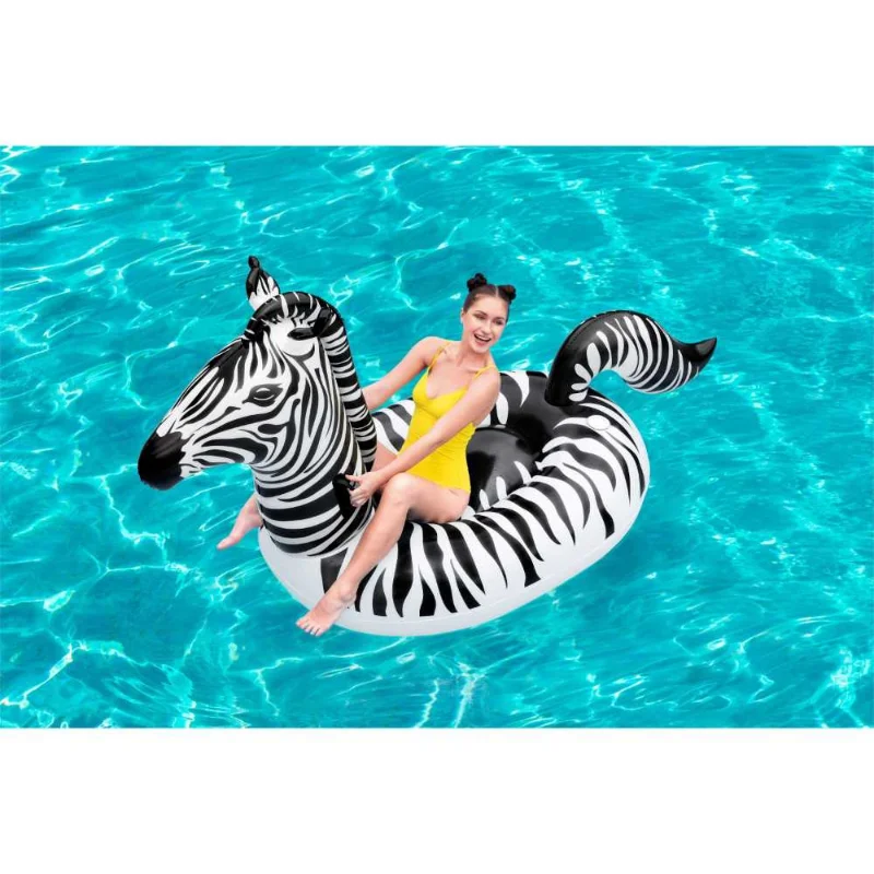 Bestway Lights n Stripes Zebra Pool Float