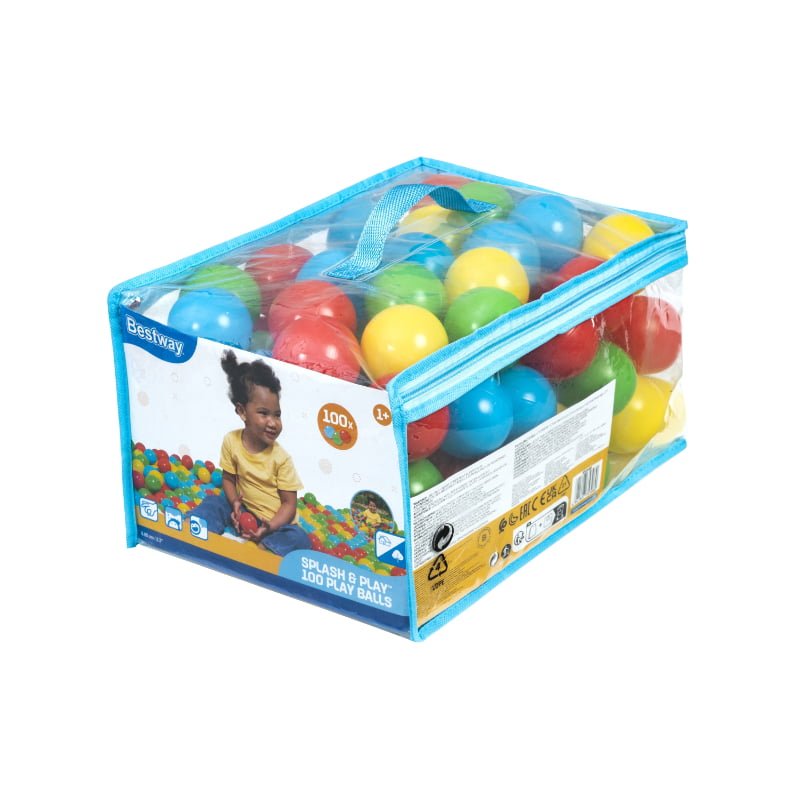 Bestway Splash and Play 100 Play Balls 5.85cm