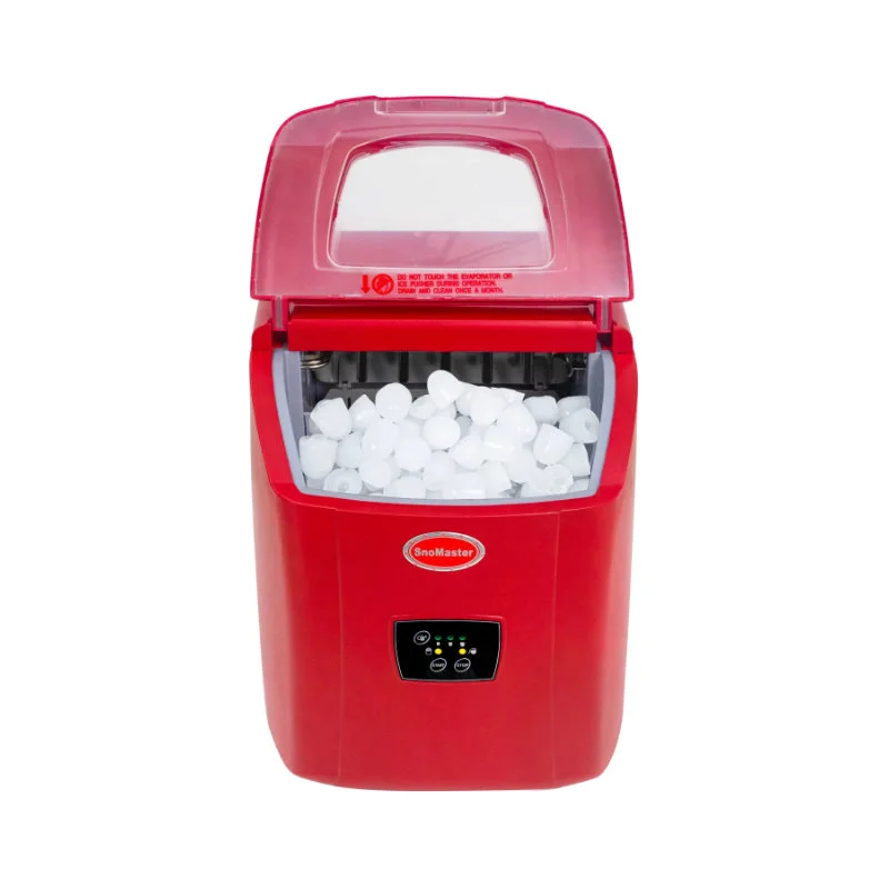 Snomaster 12kg Portable Ice Maker – Red