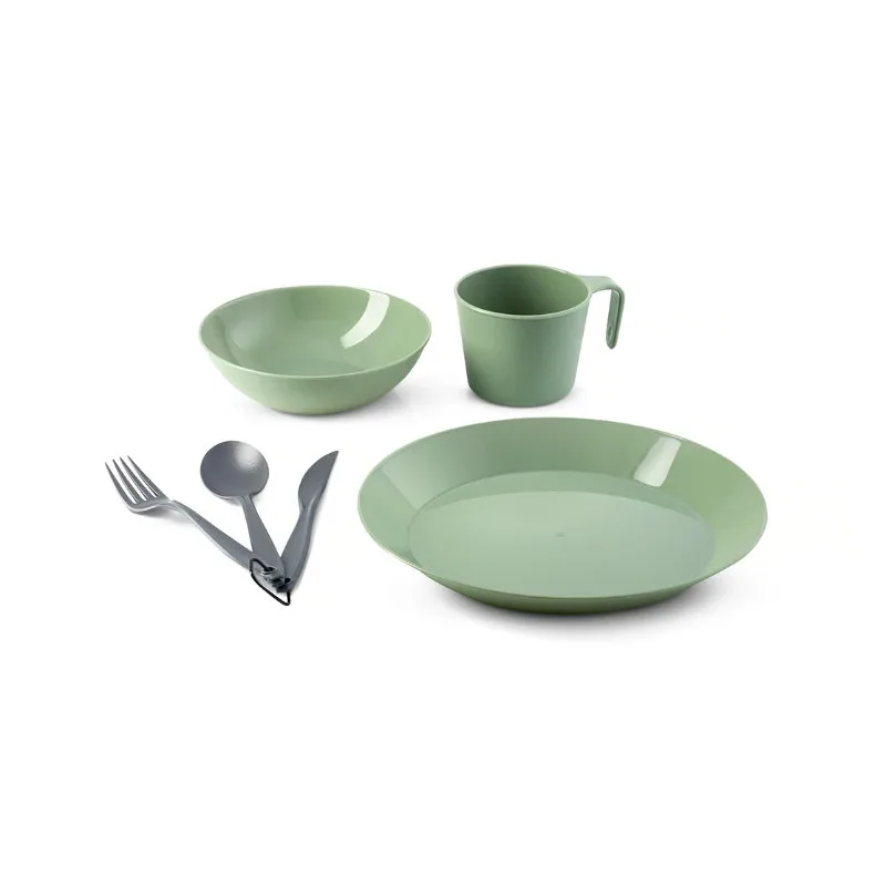 GSI Outdoors Cascadian 1 Person Table Set - Sage